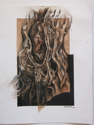 ldquoMASLINArdquo ndash 2008. crtez dimenzija 61 x 50 cm